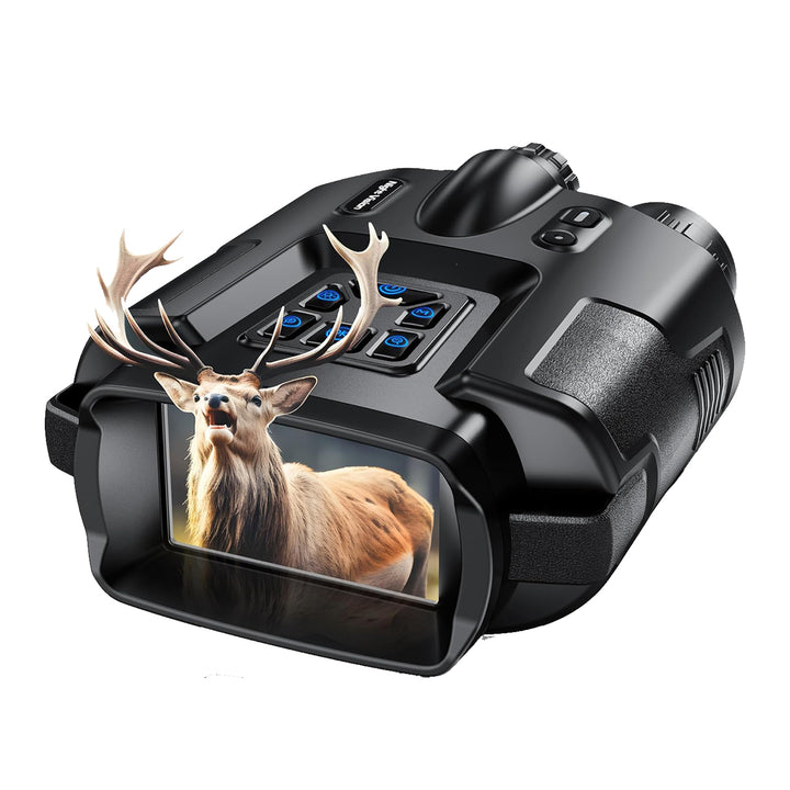 4K-Nachtsichtfernglas – 8-facher Zoom/2000FT IR/5000mAh, 3-Zoll-HD-Bildschirm Nachtsichtbrille