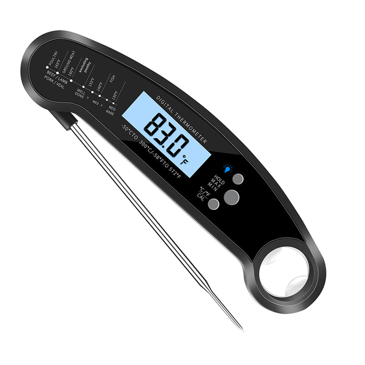 Fleischthermometer mit Sofortanzeige zum Grillen und Kochen