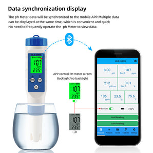 5 in 1 Digitaler Wasserqualität Monitor