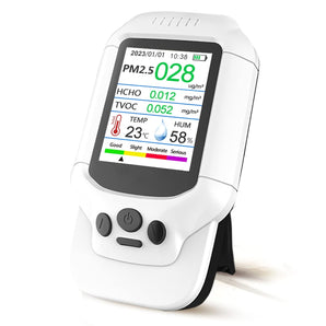 Tilswall Luftqualitätsmonitor – Messgerät für PM2.5 / PM10 / PM1.0 Feinstaub