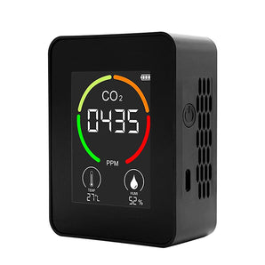 Tilswall 3-in-1 Raumluftqualitätsmonitor, tragbarer CO2-Monitor