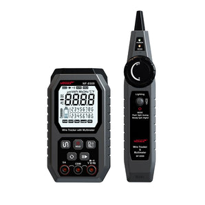 Tilswall Netzwerkkabeltester mit PoE-Test, Längentest, NCV & Lampe