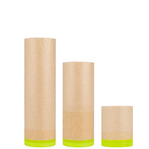 Tilswall Abdeckpapier, 50 Fuß (ca. 15 Meter) Klebeband und Abdeckpapier für Malerarbeiten