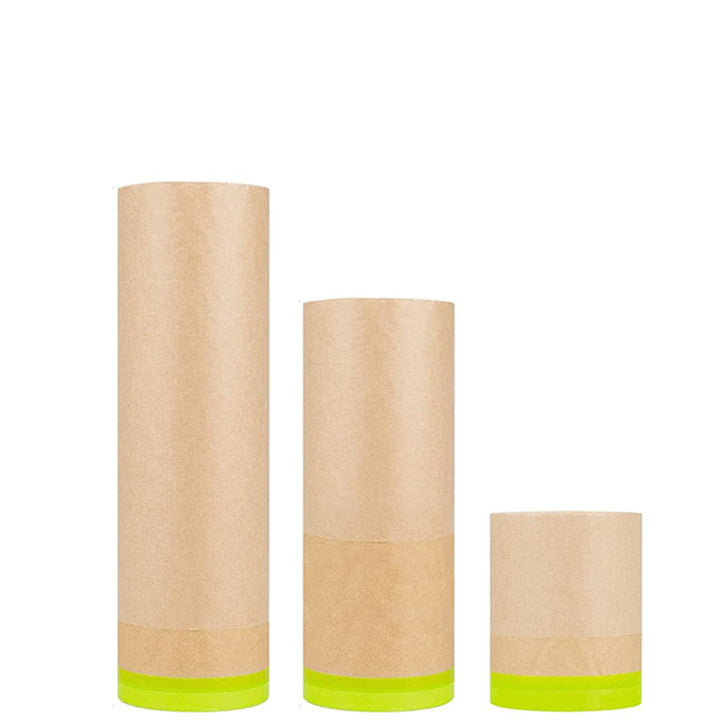 Tilswall Abdeckpapier, 50 Fuß (ca. 15 Meter) Klebeband und Abdeckpapier für Malerarbeiten