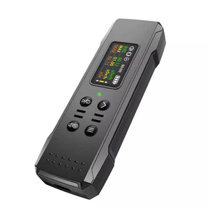 Tilswall Kernstrahlungsdetektor, professionelles Dosimeter digitaler Radioaktivitätstester mit akustischem und optischem Alarm