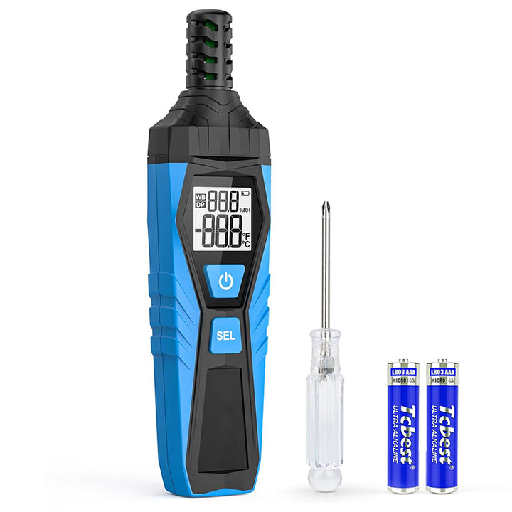 Tilswall Digitales Thermo-Hygrometer – Temperatur- & Luftfeuchtigkeitsmesser