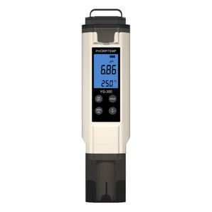 Tilswall Tragbares 3-in-1-Wasserqualitätstestgerät - pH-Wert, Redoxpotential, Temperatur