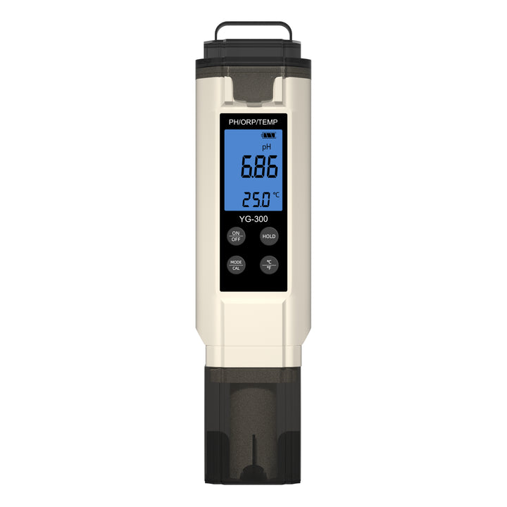 Tilswall Tragbares 3-in-1-Wasserqualitätstestgerät - pH-Wert, Redoxpotential, Temperatur