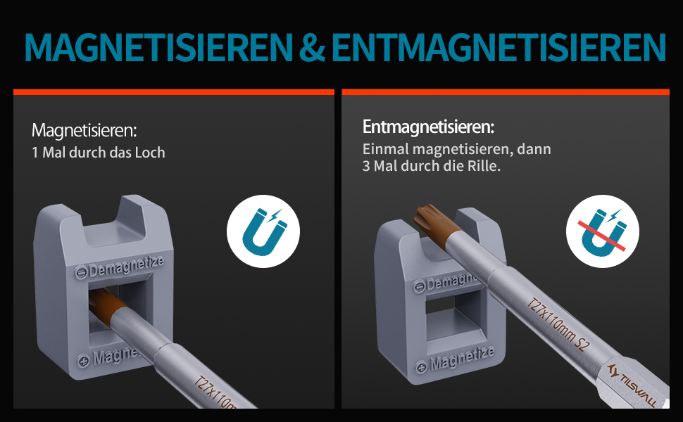 Doppelter Magnet